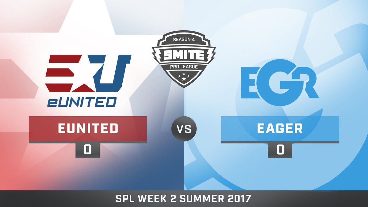 .@eUnitedgg vs. <a href="/EgrWorld/">Team Eager</a> starts off the 2nd half of our day!

Twitch.tv/HirezTV