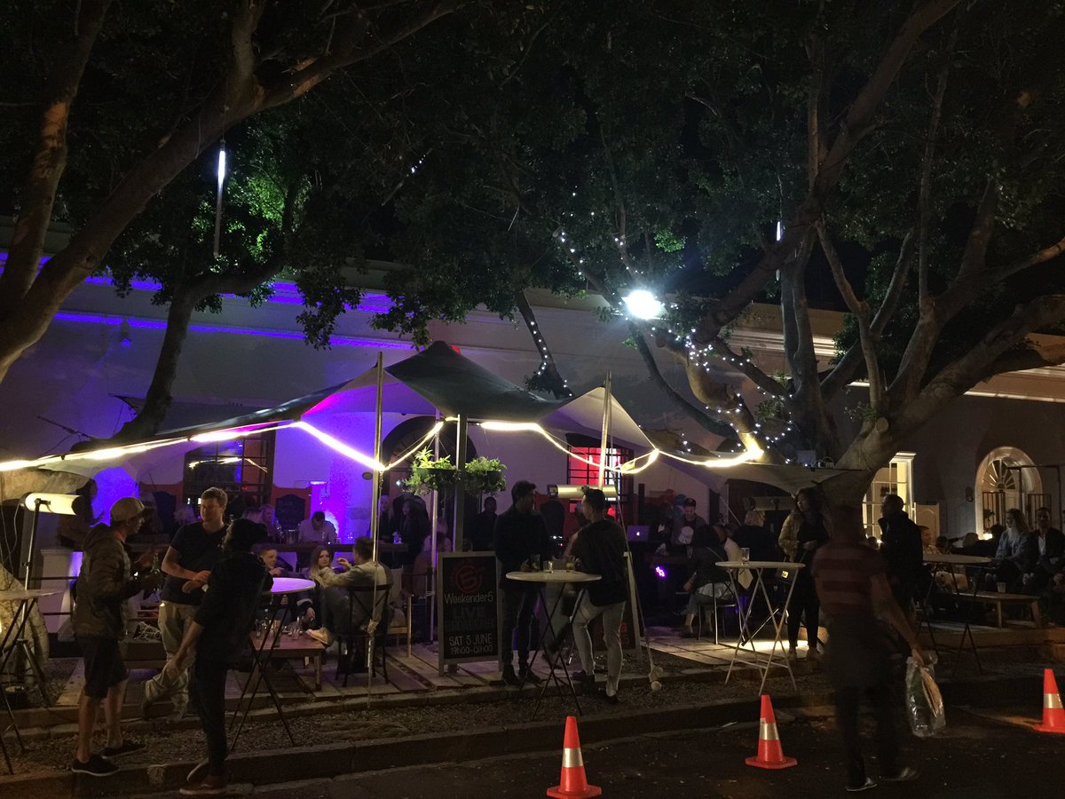 TheStationCPT's tweet photo. Party in (and outside) the house tonight! Whoohoo the #UltimateDJs are rocking it big time https://t.co/CD18mHN37Y