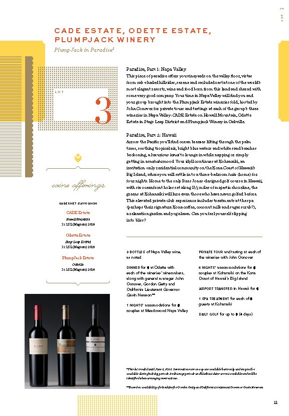 CADE Estate Winery (@cadewinery) on Twitter photo #AuctionNapa is almost here! Check out our live lot and spread the word about this great charity bit.ly/2qGkwMd #AuctionNapa is almost here! Check out our live lot and spread the word about this great charity bit.ly/2qGkwMd