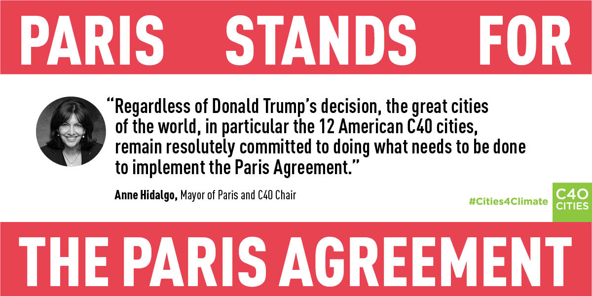 #Paris Mayor says Trump climate withdrawal 'a mistake with fatal consequences' reut.rs/2rKbUVd #ParisAgreement