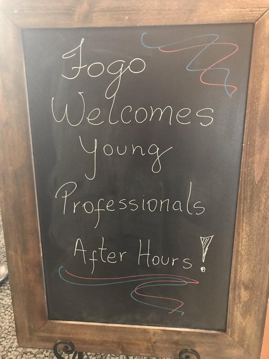 dekalbchamber's tweet photo. Join us @fogorestaurants Dunwoody for our Young Professionals of #DeKalb After Hours w/ @DunwoodyChamber. https://t.co/VAl9lXoj5N