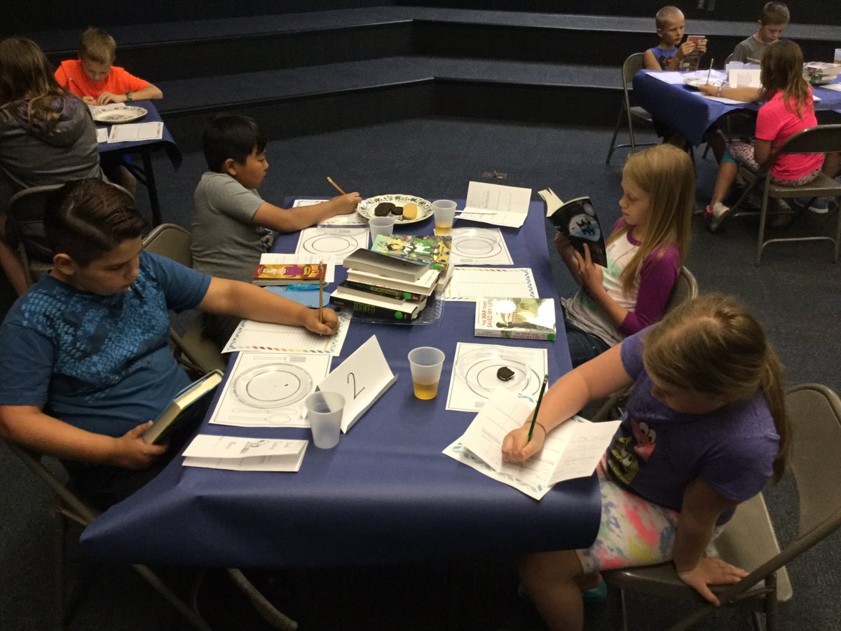 groelle4th's tweet photo. Book Tasting in Action! @NISMilton https://t.co/Qs85FugC9Q
