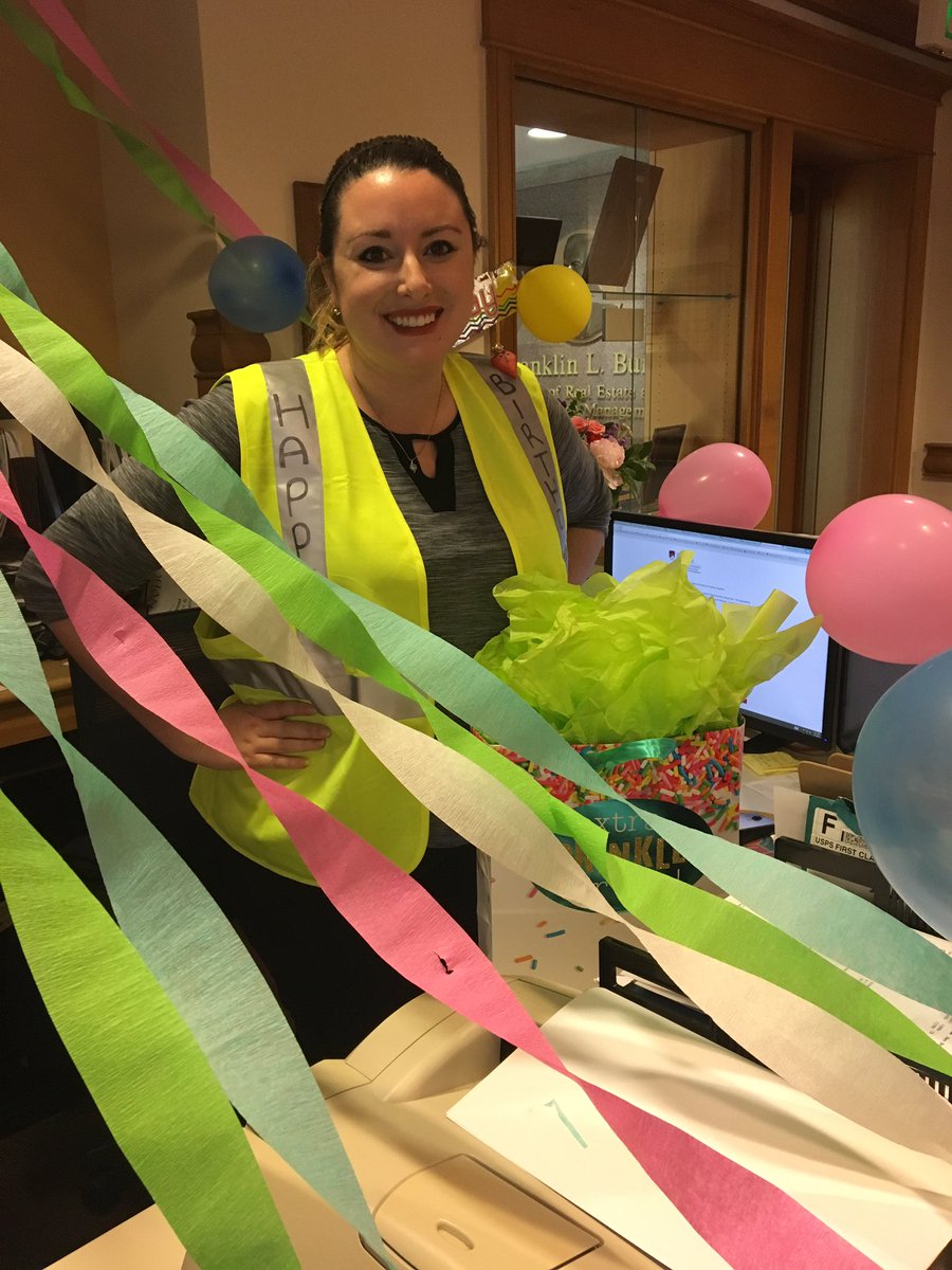 Happy birthday to our one-and-only gorgeous front desk, office organizing gal, Nicole! Have a fabulous day!
