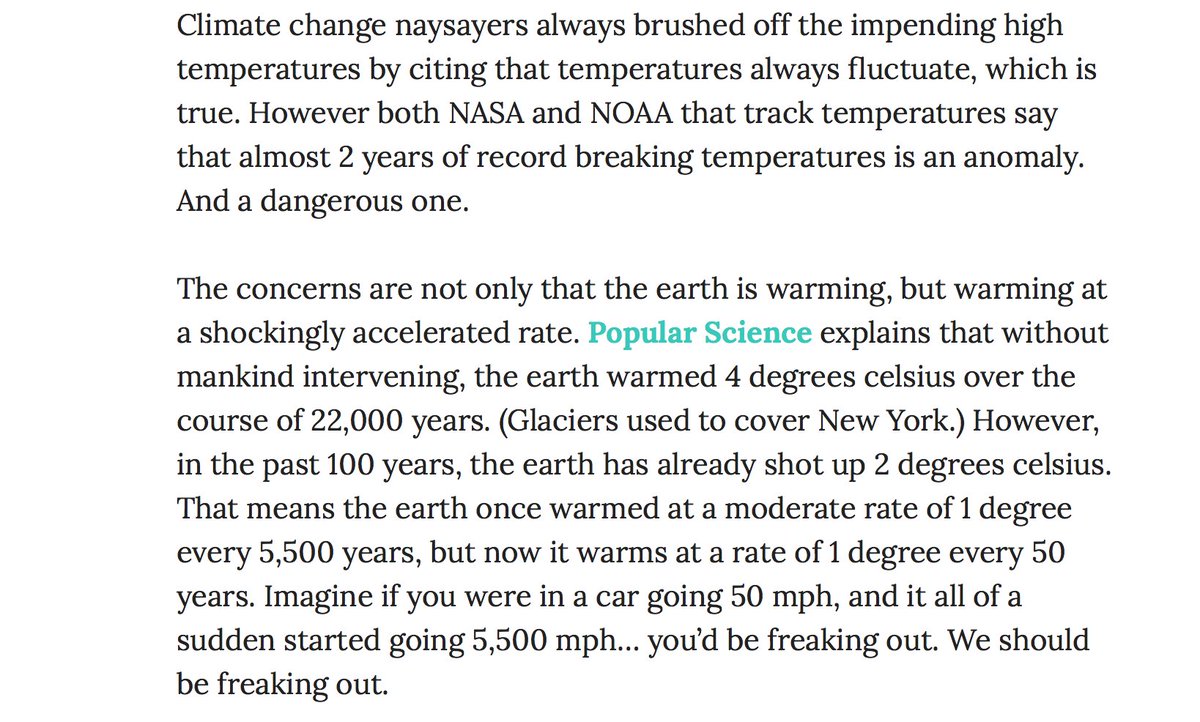 FranSeenStuff's tweet photo. This explains climate change....
#ActOnClimate #ThursdayThoughts #GlobalWarming #OceansWarming #ClimateChange
https://t.co/zVEfm2Bw1b https://t.co/j8E5qdEv6C