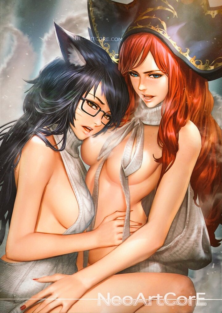 I love how her soft skin feels under my hands~
How my breath causes her nipples to harden and her sweet juices flow out with just my kiss ~♡