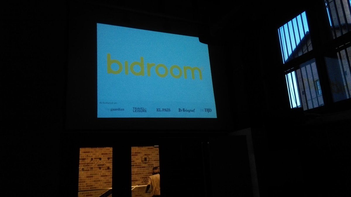 The CEO of <a href="/bidroom/">bidroom.com</a> - Michael Ros - is our final speaker of the day. He speaks about alternative distribution channels. #imeethotel