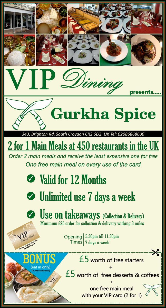 Gurkha Spice Croydon (@gurkhaspicecr2) on Twitter photo 