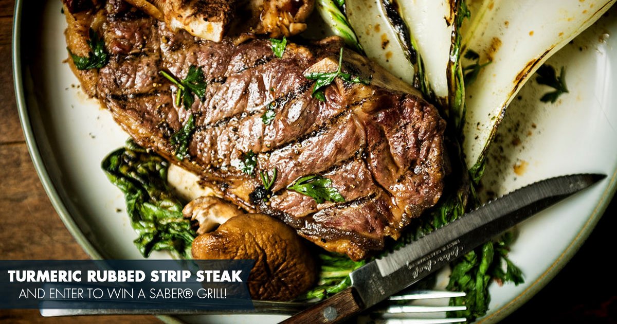 Up your grill game with this reverse sear recipe from <a href="/girlcarnivore/">kita roberts</a> and enter the #SABERGrillGiveaway worth $1,300! bit.ly/2rv7110