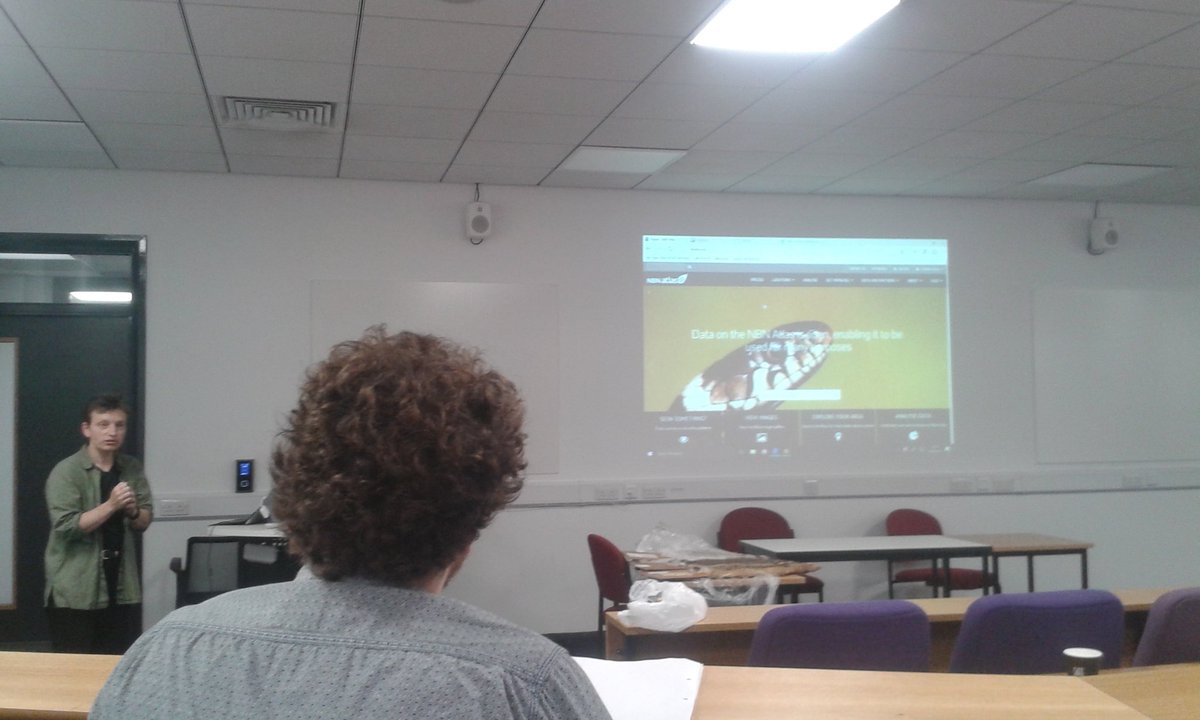 DiseaseMatters's tweet photo. @Debbie1Alston highlighting how one can get hold of data records for a wealth of UK organisms #GIS #eDNAworkshop @DerbyUniLNS https://t.co/R0smGv0crj