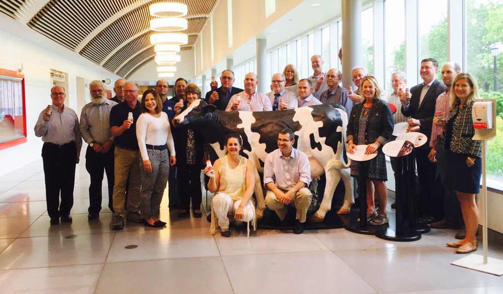 nsudnick's tweet photo. Raising a glass to all dairy farmers on #WorldMilkDay #undeniablydairy @ Cornell University. https://t.co/PPynkV5ryN