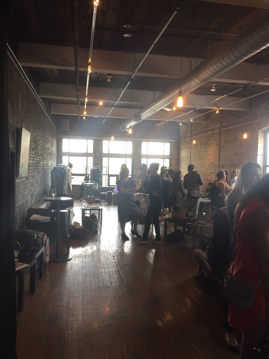 Dmhairi's tweet photo. Behind the scenes @ the #HamiltonConsulate in #Toronto ~ getting ready for fashion show featuring some #HamOnt #fashion designers! #bringit https://t.co/8Yf8WqYdCD