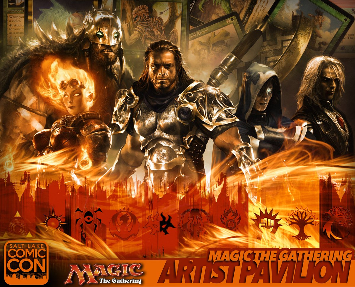 fanxsaltlake's tweet image. #SLCC17 will feature the largest number of Magic: The Gathering artists at a comic con event… EVER! bit.ly/2rYQjbb #utah #MTG #RPGs