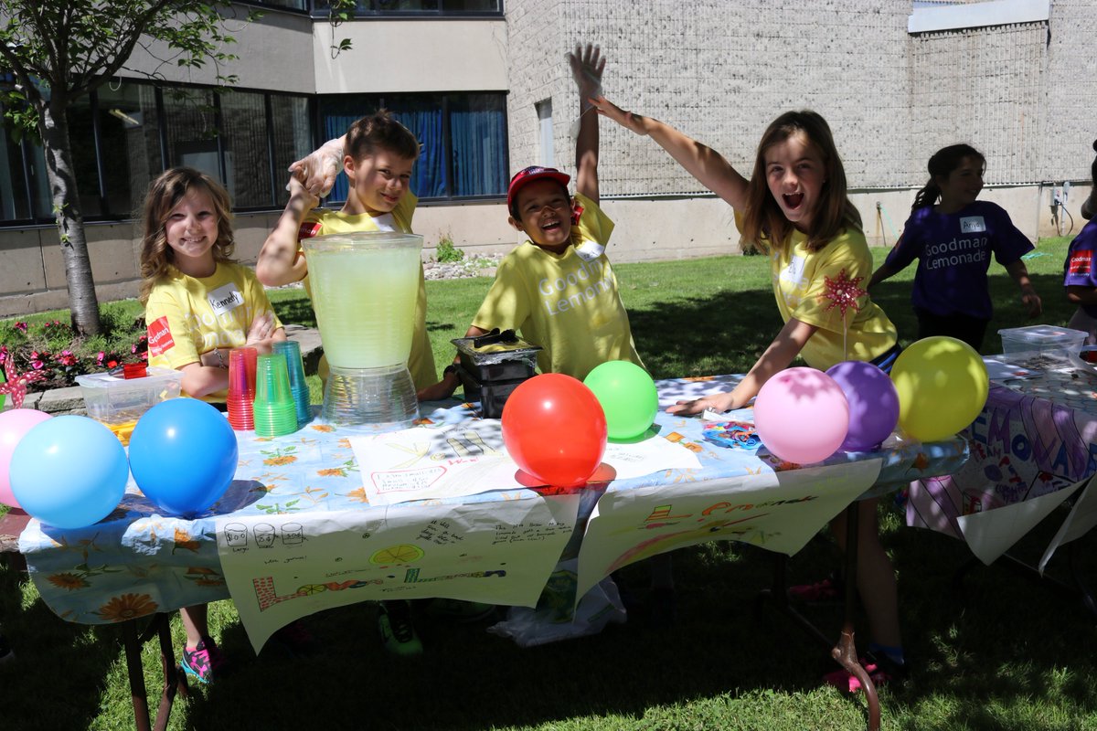 GoodmanSchool's tweet photo. Thanks to everyone who spent their money wisely today at #GoodmanLemonade. Here's a few of our favourite moments https://t.co/ezL1Exp6Vh
