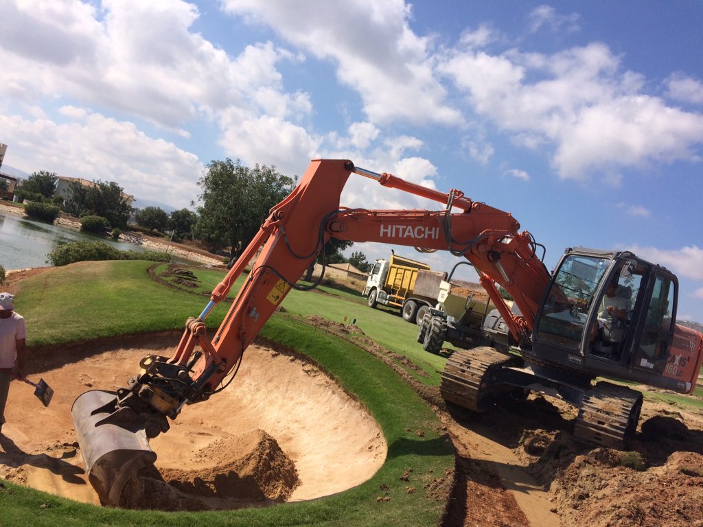 AndrewDarker's tweet photo. @Aphrodite_Golf #upgrades and modernization in progress. See it unfold day by day https://t.co/o8XNLOUR9i