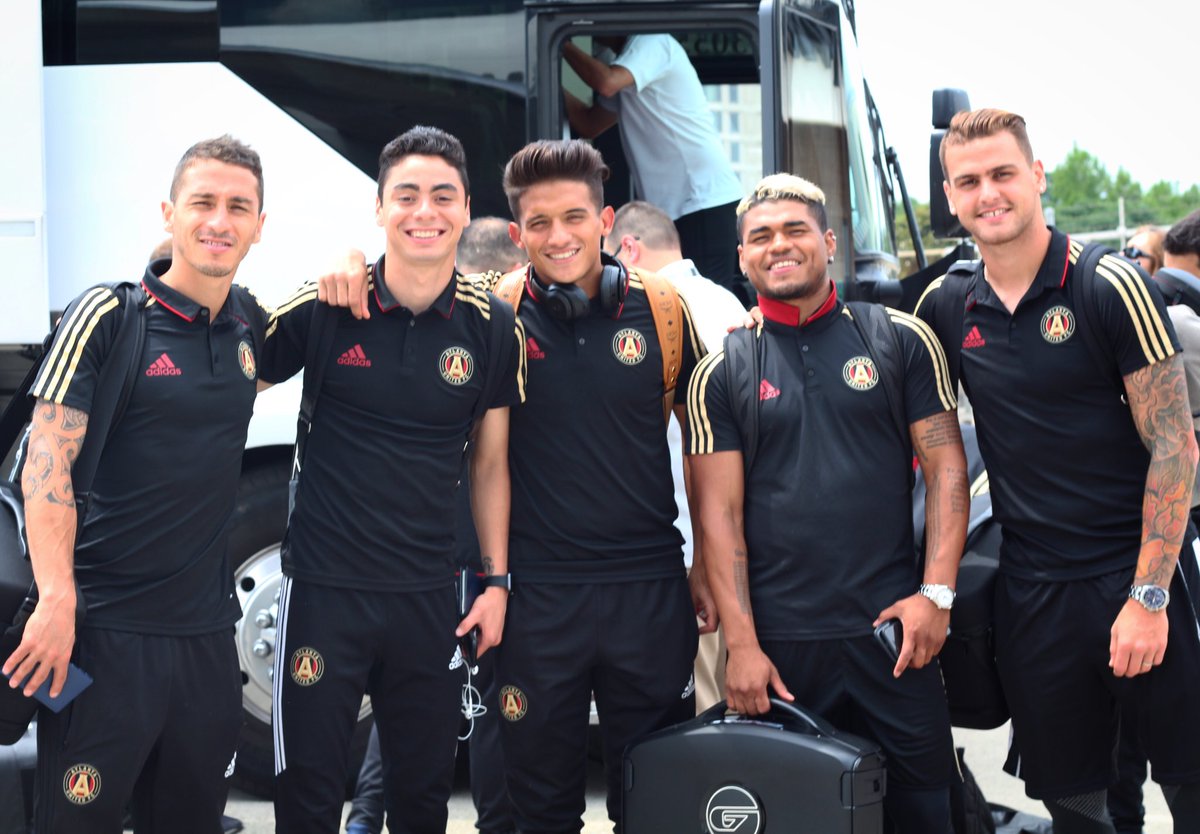 ATLUTD's tweet photo. Vancouver Bound ✈️ #UniteAndConquer https://t.co/hAdgah1zRN