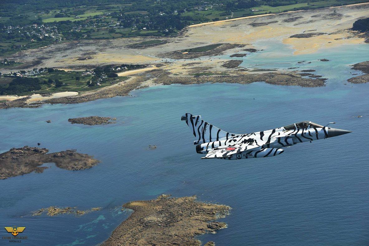 ParachaFaizan's tweet photo. Intimidating Paint job
First flight of the French Navy #Rafale Marine N° 36 #NTM17 TIGER for the
#NatoTigers meet up
#Teamavination #avgeek https://t.co/ZsXzOKjIhT