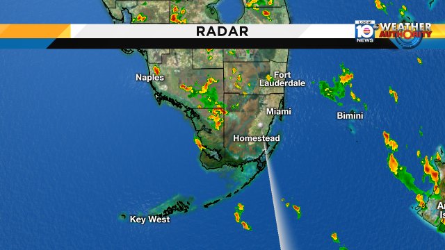 South Florida is getting a bit of everything on the first day of June:  some sun, some clouds and scattered showers. https://t.co/QdIy2RStI8
