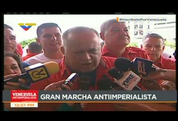 PuebloyTropa's tweet photo. Cabello: Los que opinan contra la ANC se oponen a la voluntad del pueblo https://t.co/G2Tay8TyMs #1Jun https://t.co/7uRFIxdOWv