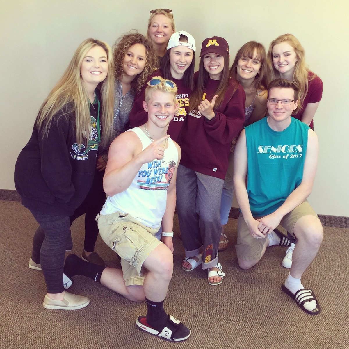 MN_CAPS's tweet photo. Senior prank #mncaps style 👊 #mncapshealth https://t.co/ia5PThsFO3