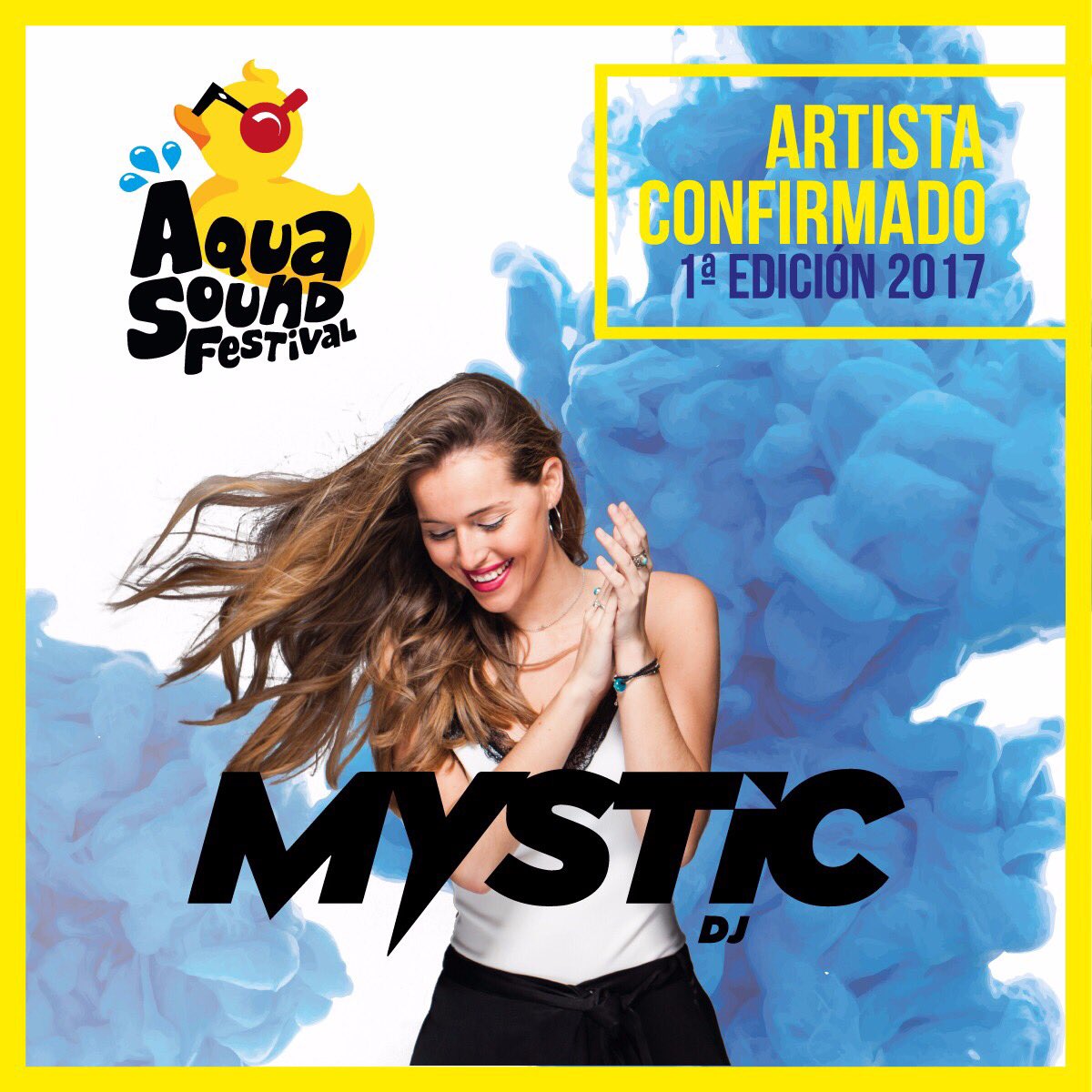 Empezamos #Junio con una gran noticia: ¡#MysticDJ repite en #AquaSoundFestival! Cada vez más ganas de que llegue nuestro #Festival favorito.