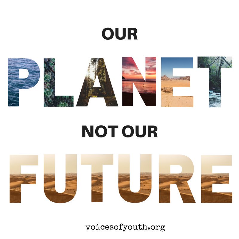 UNICEF's tweet photo. There’s no planet B.
We must #ActOnClimate NOW.
#foreverychild #ParisAgreement @voicesofyouth https://t.co/3UXSr0bIvn