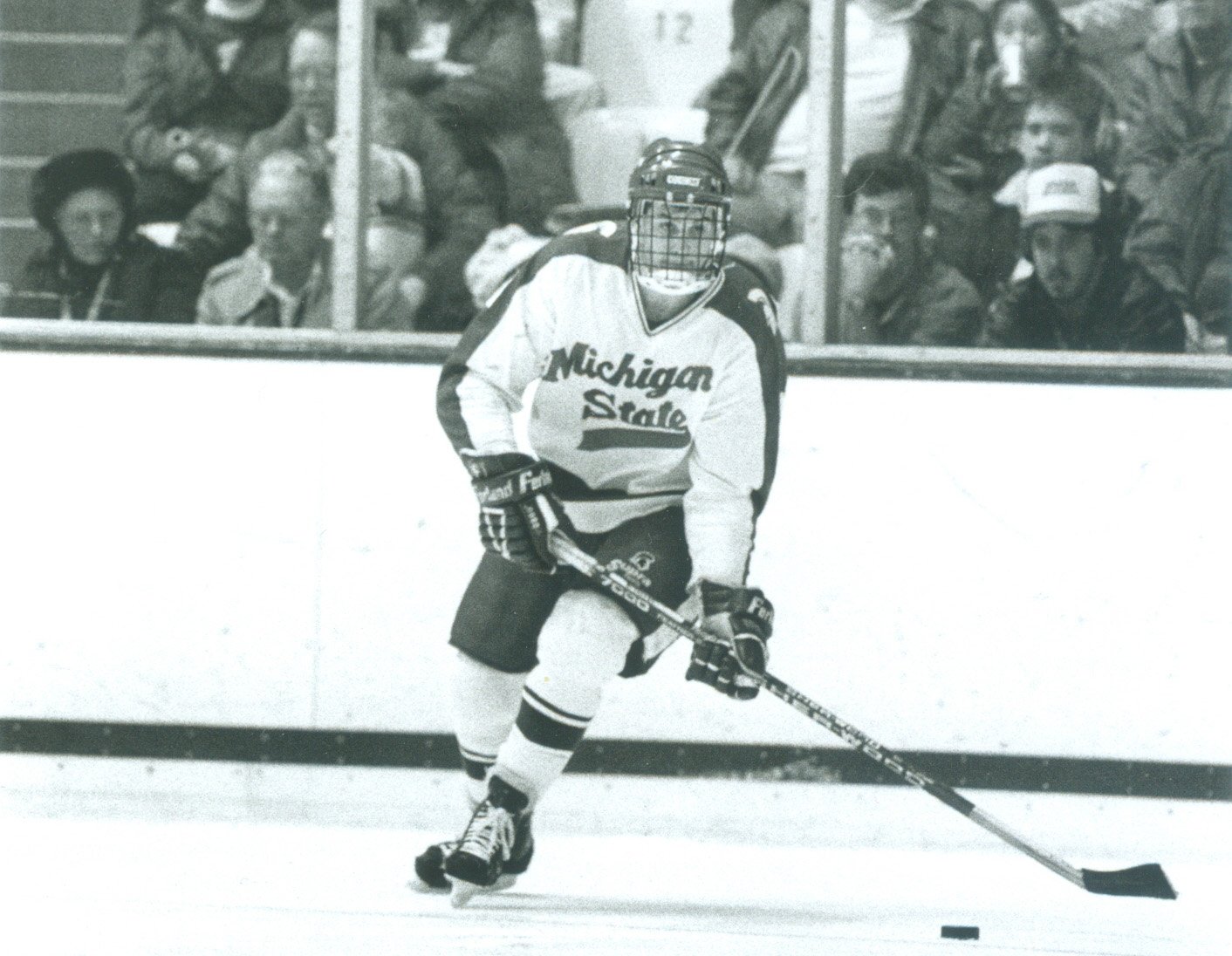 NHL referee Wes McCauley is a former Spartans defenseman and Red Wings  draft choice who has worked eight consecutive Stanley Cup finals.