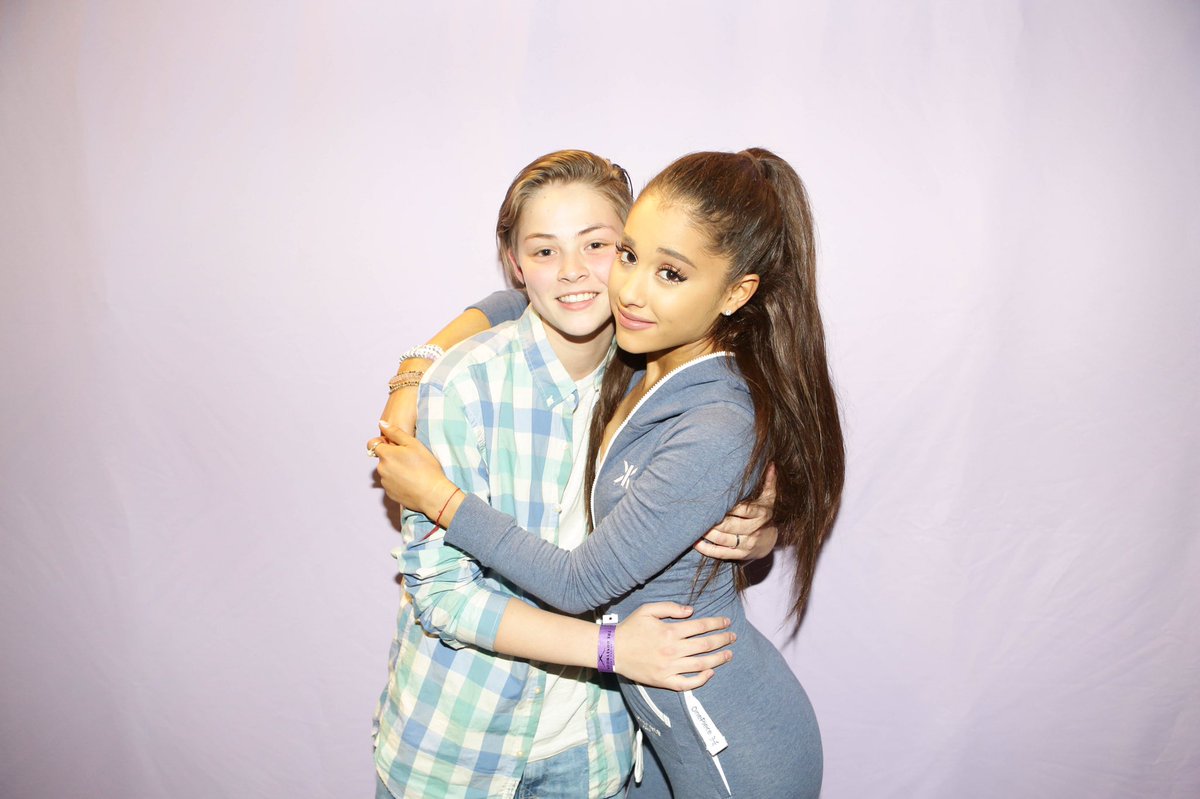 iAmMorganGrande's tweet photo. Glow up ♡ @ArianaGrande https://t.co/Qg5dBA4mgd