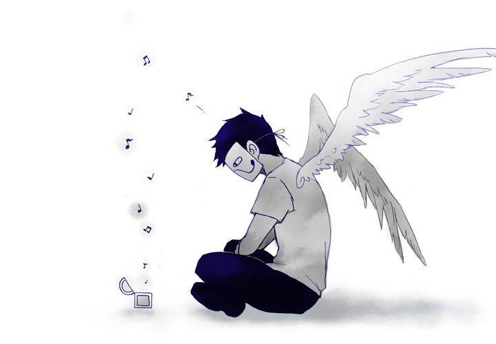 ErrantSeller's tweet image. " Despair and hope are still paper-thin ~
But they are beloved even if they can't be seen ~
The darkness gently leads you by the hand ..~ "