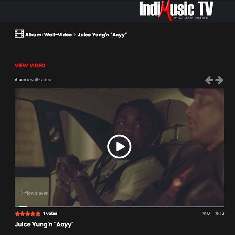 #JuiceYungn aka <a href="/flyboijuice/">#JuiceYungn</a> Aayy video NOW PLAYING on INDI MUSIC TV 

indimusic.tv/modules/index.…