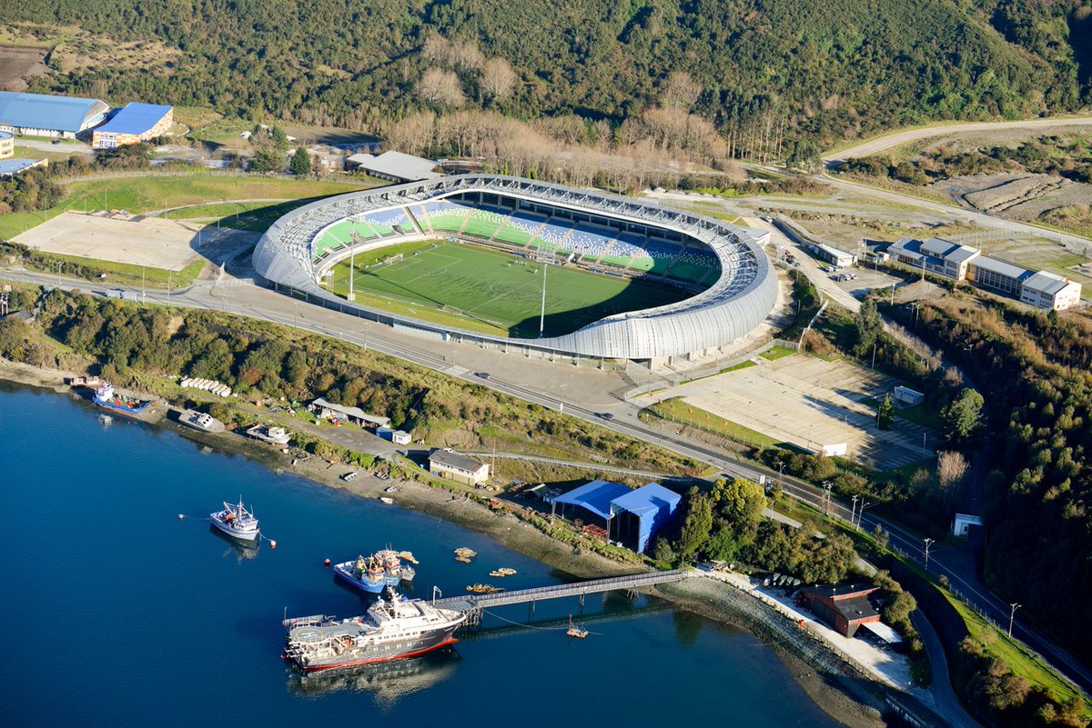 cv_jona's tweet photo. Estadio Chinquihue 
Arquitecto: Cristián Fernández
Ubicación: Estadio Chinquihue, Puerto Montt, Los Lagos Region, Chile
Año: Proyecto2013 https://t.co/LAMh3I3xjO
