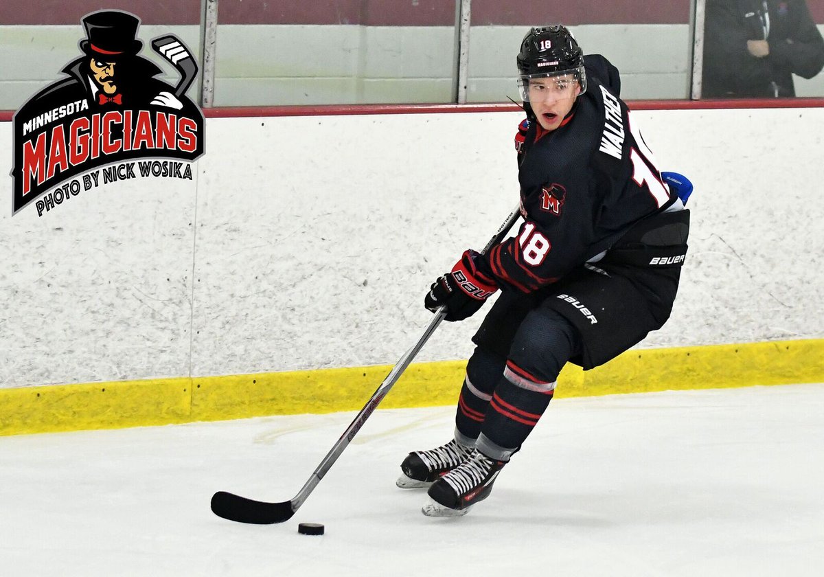 WiscWindigo's tweet image. Congrats to #MNMagicians F Timo Walther who has signed a pro contract with Dresdner Eislöwen of the DEL2 in Germany! magicianshockey.com/timo-walther-s…