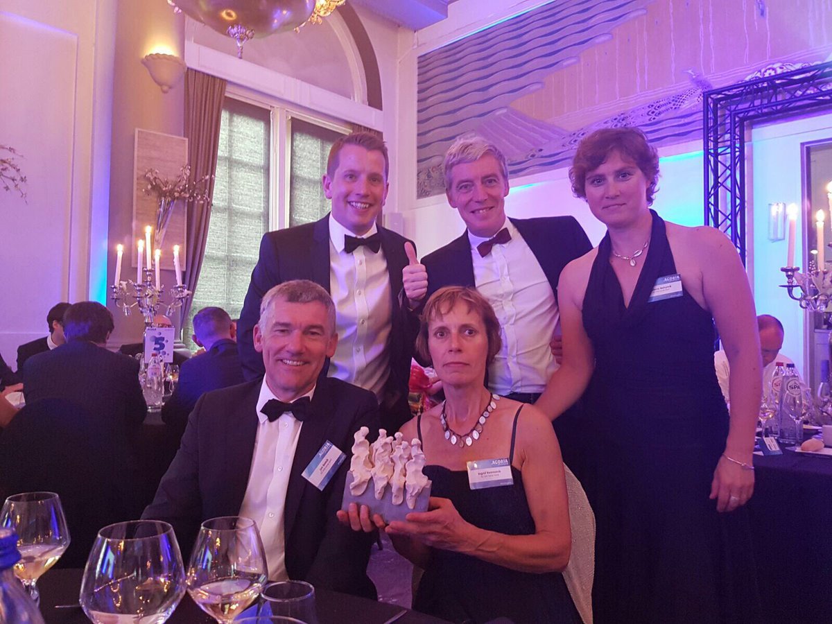 Really proud and happy to anounce that we have won the #agoria #eHealthAward for best process optimalisation. Thanks to everyone involved!!