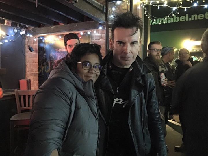 Happy Birthday to my bass hero, Mr Simon Gallup!  (18 October 2015 in London) 