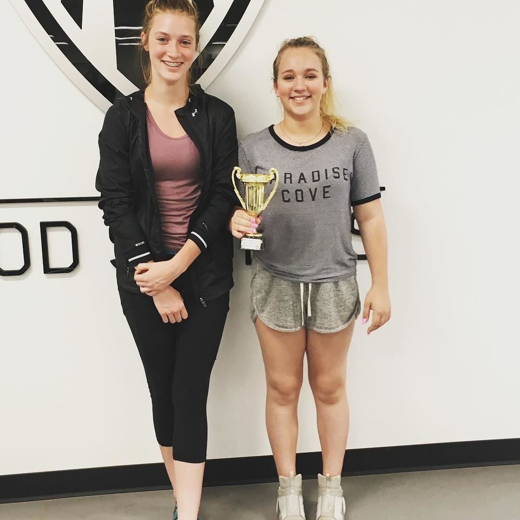 VimyAcademy's tweet photo. Samantha Molofy and Emma Udholm win the Cookie Bakeoff in Foods 8. Chocolate chip cookies with M&M icing!!! Way to go ladies. #nh #vimyprou… https://t.co/Tv85YGEDLL