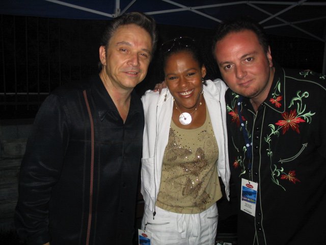Throwback Thursday ! With Jimmie Vaughan and Dawn Tyler Watson !
