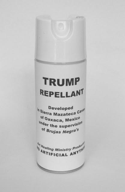 AMelamid's tweet photo. FIRST TIME ! At the Hell's Kitchen Flea Mrkt @AnnexMarkets Sat &amp; Sun 6/10 &amp;11 TRUMP Repellent ONLY 29.99 #AlexMelamid Booth. Artist on hand. https://t.co/8NQRY50TLy