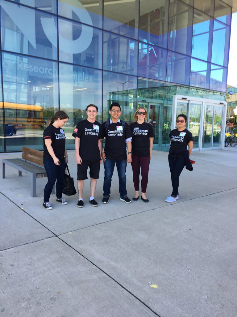 DNLynch's tweet photo. Great volunteer team @BioLinc @GoodmanSchool @BrockUniversity for #GoodmanLemonade experience w PowerGlen's GR 4's https://t.co/XeSjuzXOY3