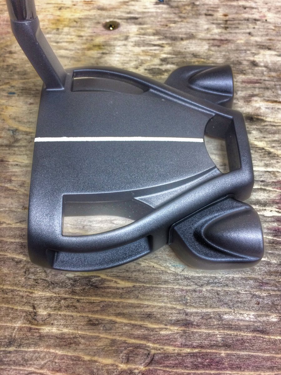NicksStixGolf's tweet photo. How good does this added alignment line look on the New #TourSpider by #NicksStixGolf @TaylorMadeCA @bonzee44 #iWantOne #PuttForDough https://t.co/AqduI0ifXK
