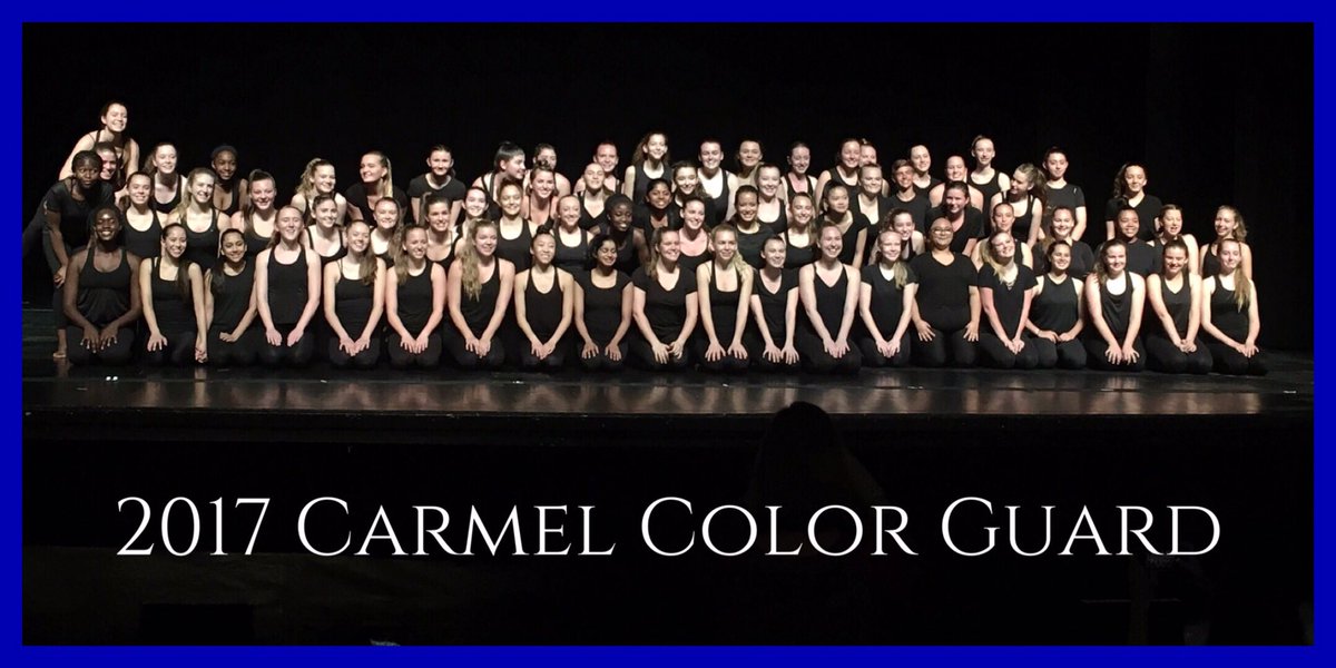 CarmelBands's tweet photo. Very proud of our @CarmelGuard! The group kicked off the 2017 marching season with their 4th Annual Dance Recital! https://t.co/358cvfUe1q https://t.co/deO5MNcBr0
