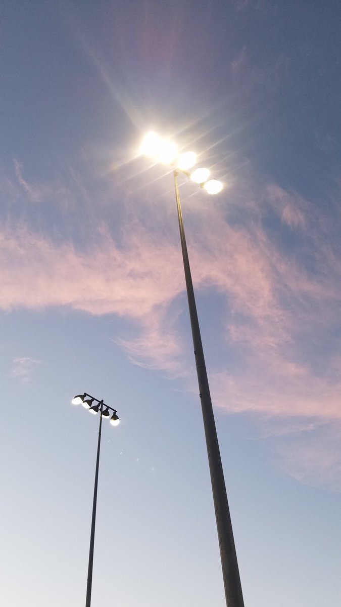 BushLeagueTalk's tweet photo. There's just something special about the lights coming on after a summers day😍 https://t.co/LWkV9k9q9G