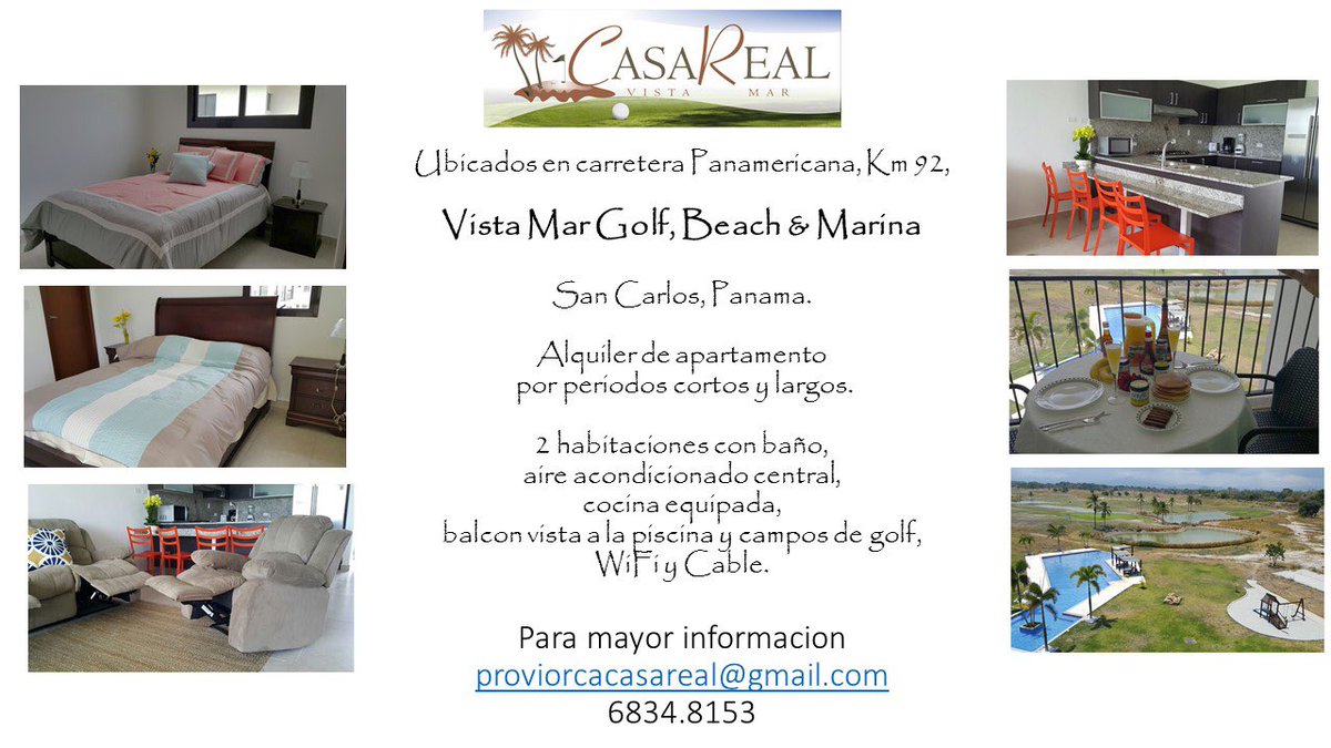 CasaRealVM's tweet photo. #alquiler #renta #vacaciones #momentovistamar #playa #recesoescolar #diaslibres #PTY @quehaypahoy_pty @quehacer_Hoy https://t.co/QqhdKBjDL5
