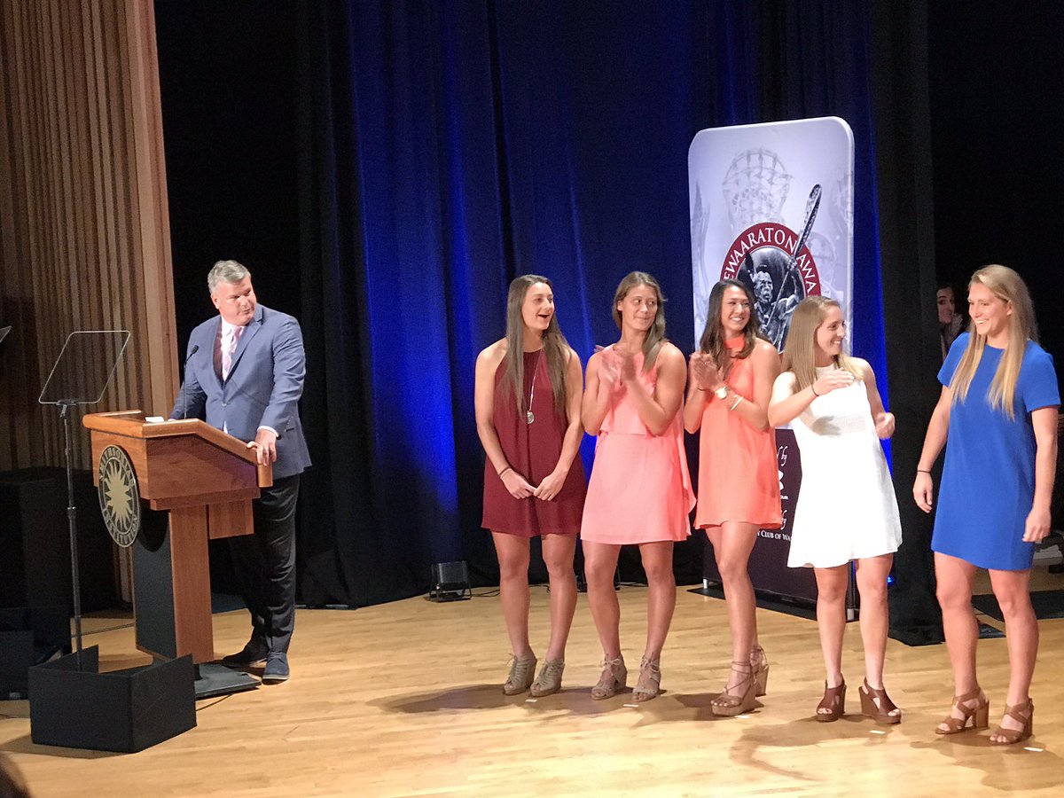 Tewaaraton's tweet photo. Congrats to @MarylandWLax Zoe Stukenberg, 2017 #Tewaaraton Award winner! https://t.co/sKc6eOJelq