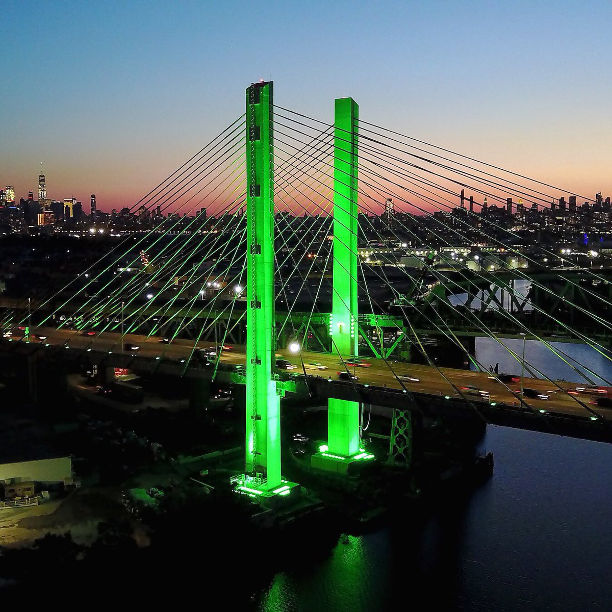 World: the Empire State stands with you. New York shines green for our planet, our health and our children's future. #ParisAgreement