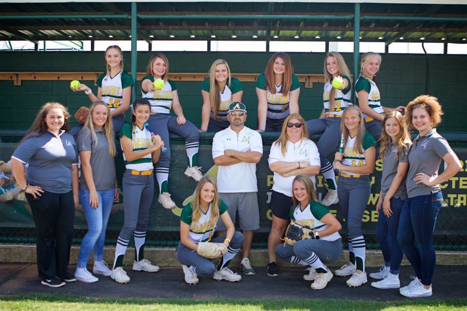 #Academy #ladybeesoftball #3ASTATEChampions &amp; pitcher, Gaby Hay named Championship game MVP!!🏆🐝🐝🐝🐝#leftnodoubt #STATECHAMPS