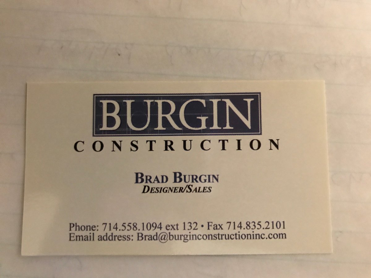 BurginCo's tweet photo. #tbt to when Brad was a designer. #burginco #designbuild #kitchen #bath #remodel #ocremodeling #oc #orangecounty #orangecountyremodel https://t.co/7isnYVqTEj