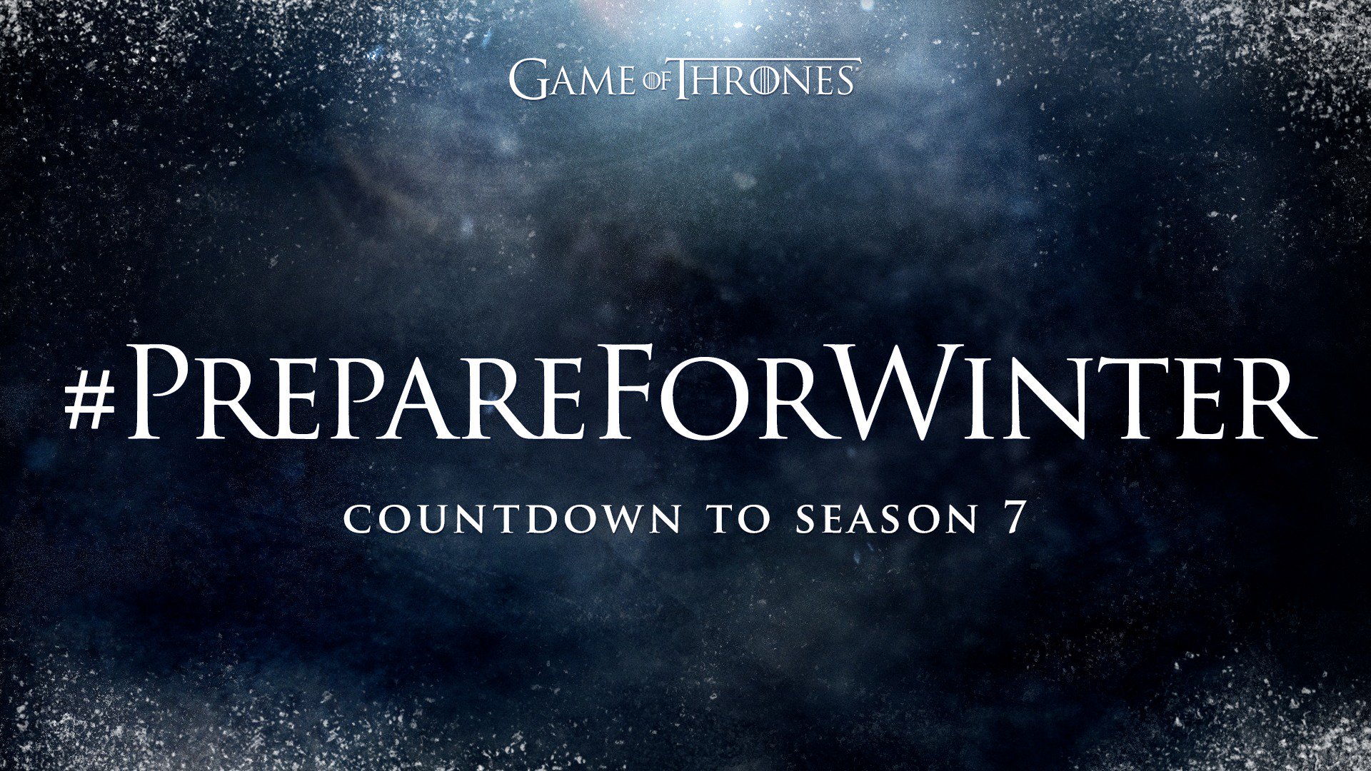 Game Of Thrones On Twitter Are You Ready Countdown To Gots7 With Prepareforwinter Https T Co Y199ppcmox Https T Co Jnziysmduh Twitter