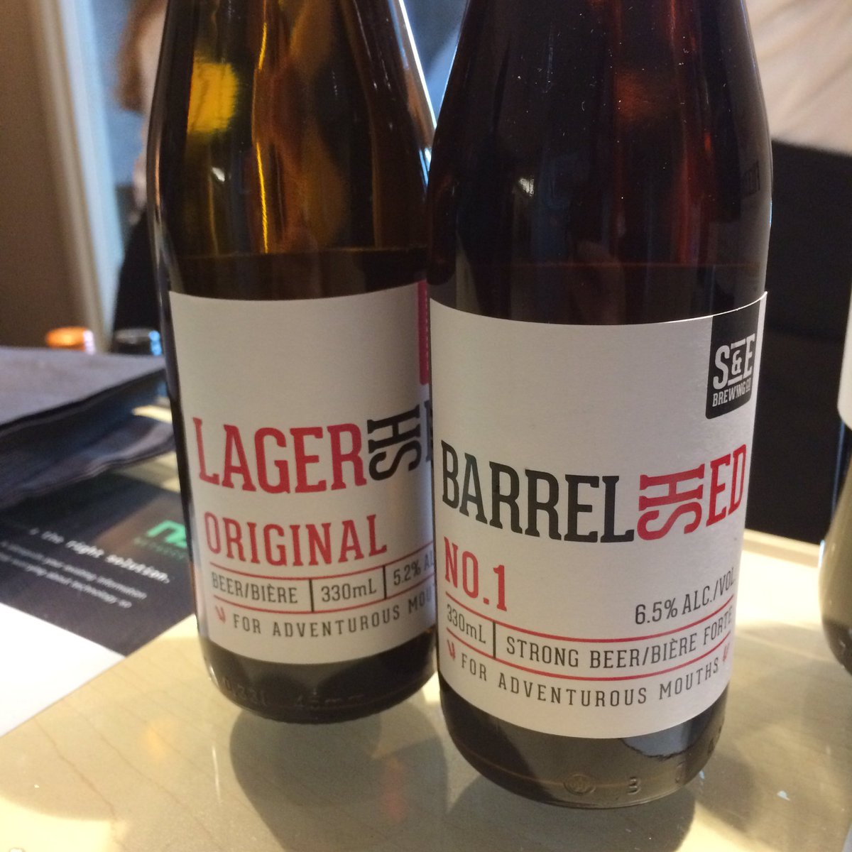 NetAccessInc's tweet photo. We haven't gone thirsty during #NASLaunch! Special thanks to @lagershed for these delicious bevvies. π»#HamOnt https://t.co/2o8mpSC3Zz