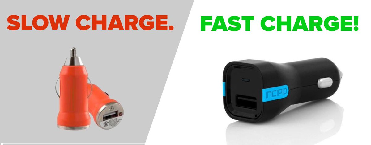 TriangleMobile's tweet image. Did you know some charges are faster than others? Get the most out of your charge time and use a good one!