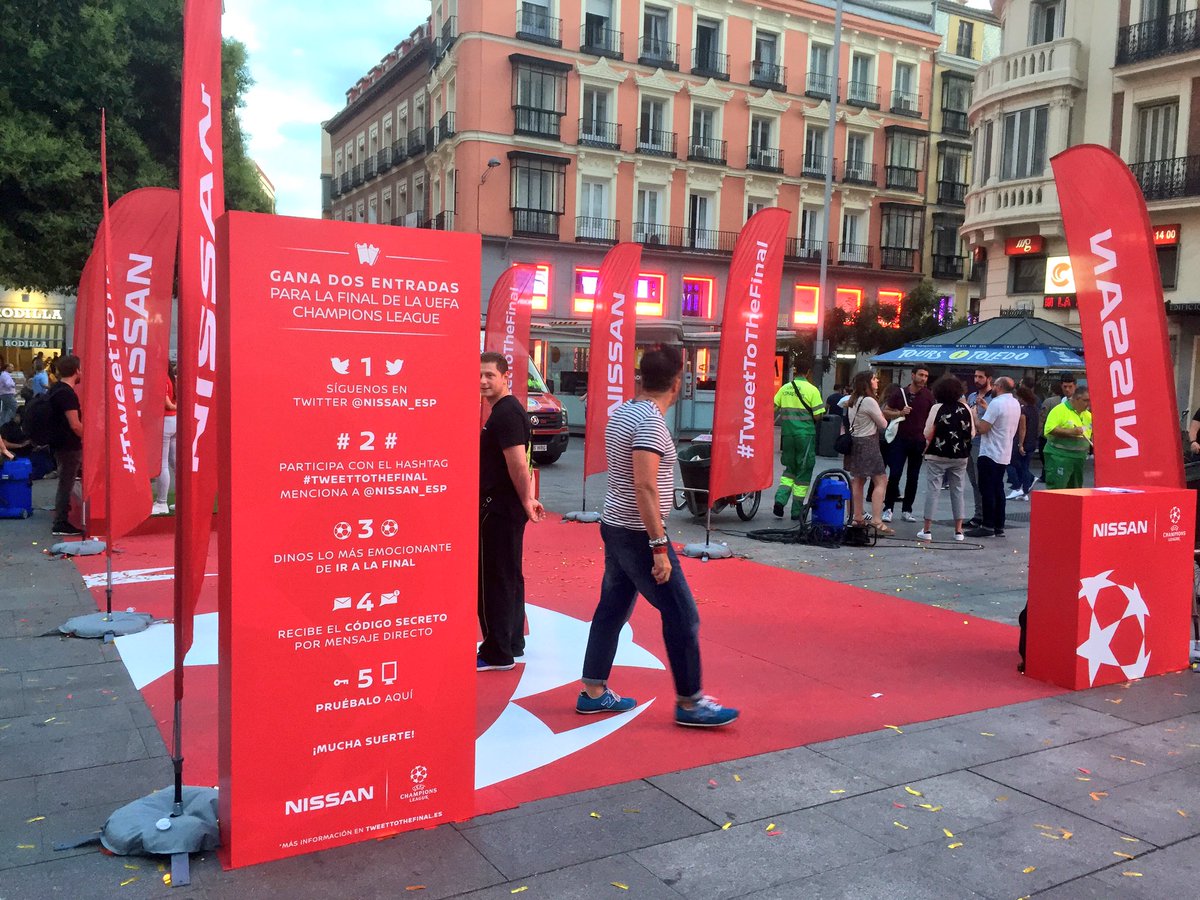 AliencitoB's tweet photo. Aún puedes ganar un balón con @Nissan_ESP enviando un #TweetToTheFinal en #callao #concurso #evento #publicidad https://t.co/QQn1bTsdBy