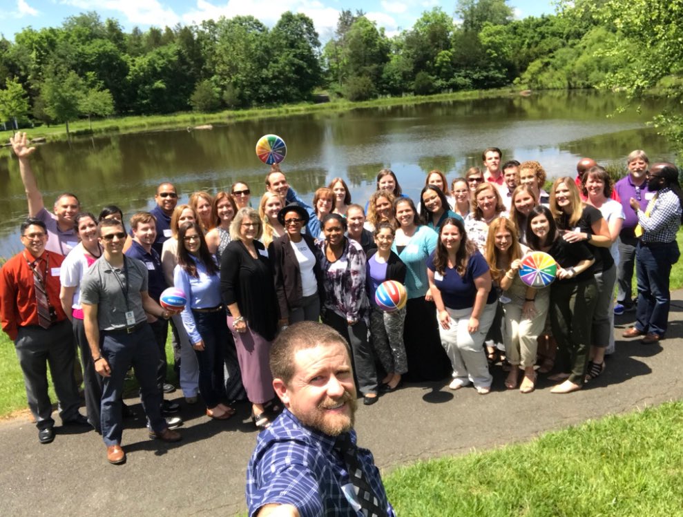 lcpspeer's tweet image. LCPS Dept. of Pupil Services staff at the Sources of Strength T4T Training #hopehelpstrength #lcpsmh #connection @sourcesstrength